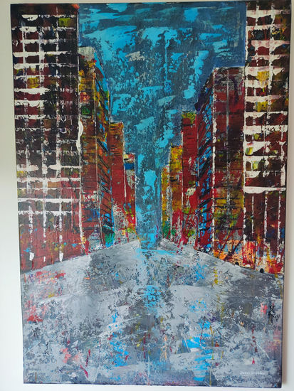 Urban landscape Nº2, Paisaje urbano Nº2 Acrylic Canvas Landscaping