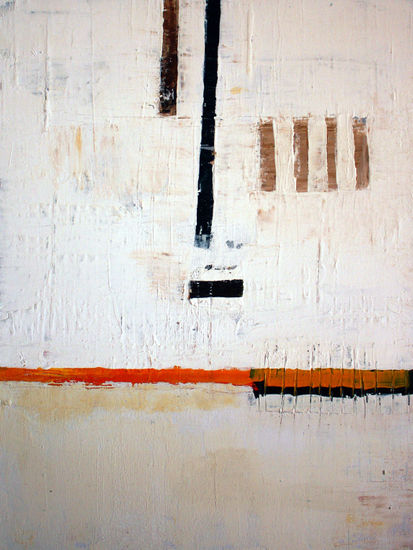 SERIE MINIMAL 05 Mixed media Canvas Figure Painting