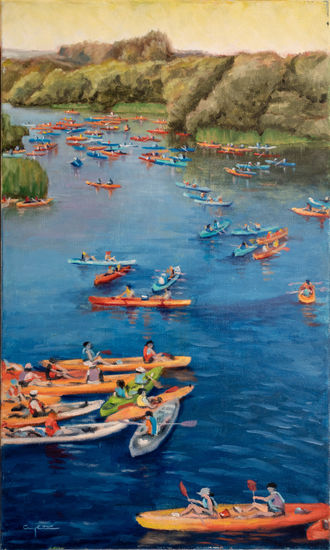 El sarao Oil Canvas Sports