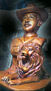 MODESTO RODAS ALVARADO, ESCULTURA.