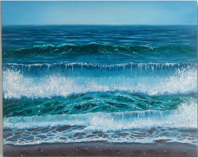 shore-2 Oil Canvas Marine Painting