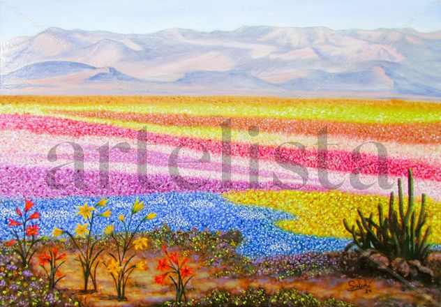 Desierto florido, añañucas.