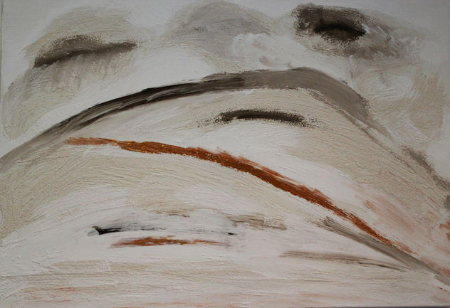 Cuadro abstracto,,  Viaje feliz..