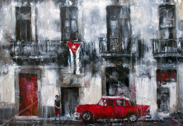 Cuba Oil Canvas Others