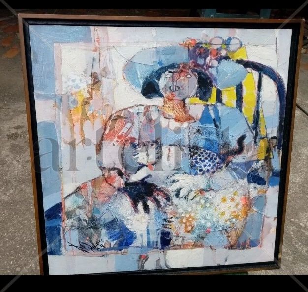 Obra ORIGINAL de ARTISTA RAMÓN CHIRINOS, radicado en New York