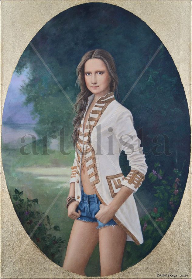 Contemporary portrait "Photo for Memory"