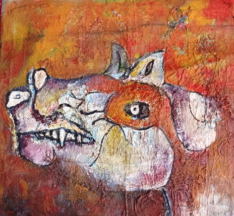 Man and dog