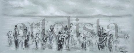 De la serie “Éxodo “