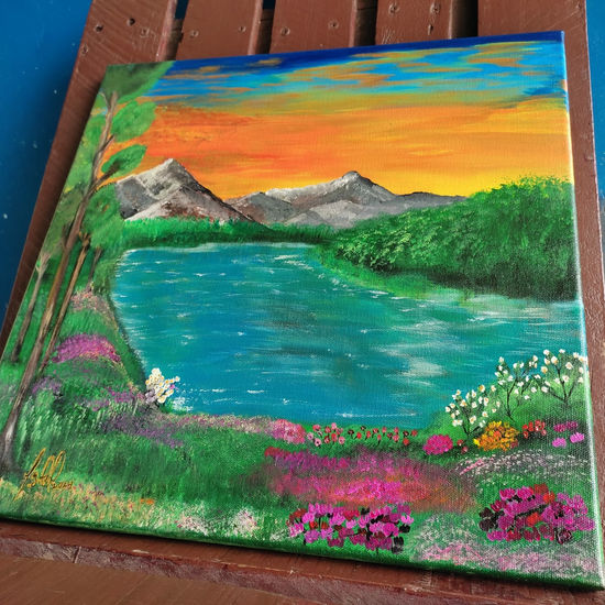 Alpes Acrylic Canvas Landscaping