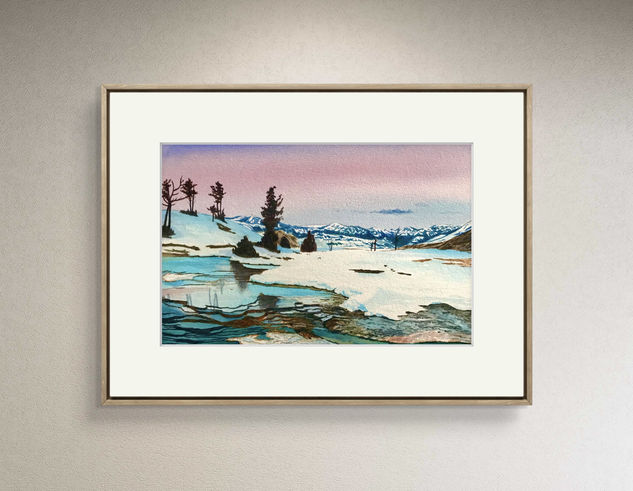 Yellowstone II Watercolour Paper Landscaping