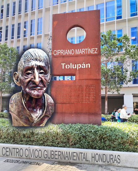 CIPRIANO MARTINEZ, CACIQUE TOLUPAN. HONDURAS Mixta Figurativa