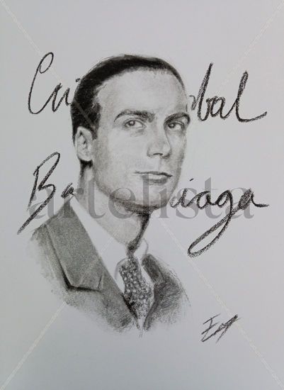 Cristóbal Balenciaga Carboncillo