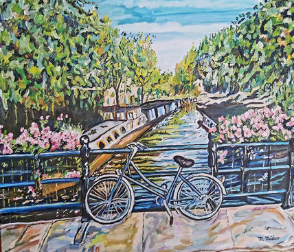 Bicicleta sobre el...