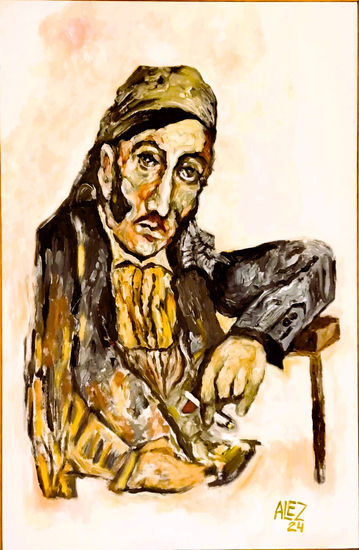 Bandolero Óleo Lienzo Figura
