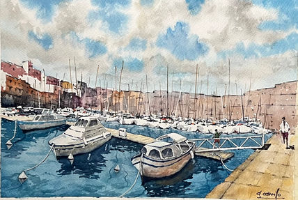 Muelle en Malta