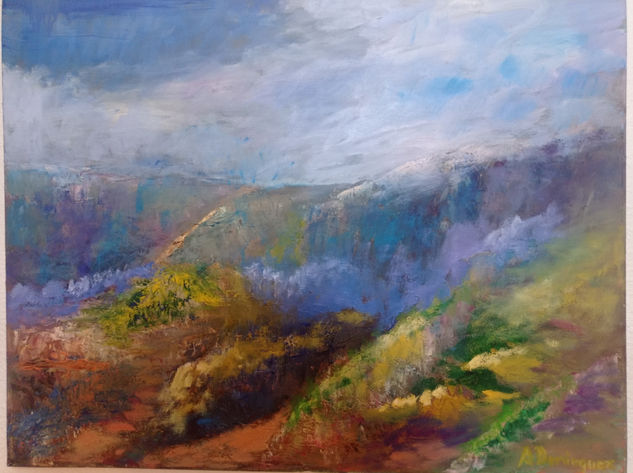 Collado de Valdemartín Oil Canvas Landscaping