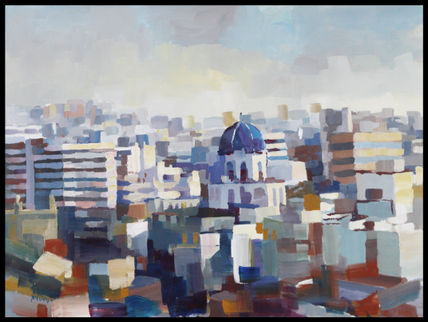 Valencia skyline