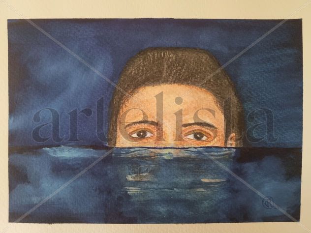 Oculta en el lago