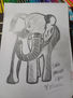 Mi Dibujo de Elefante