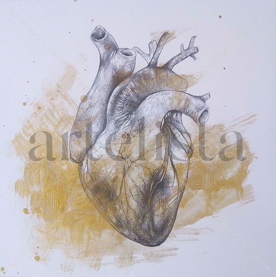 Golden heart Graphite