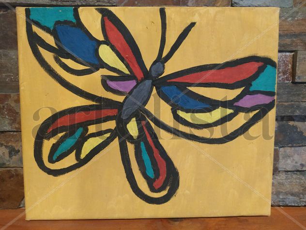 Mariposa de colores