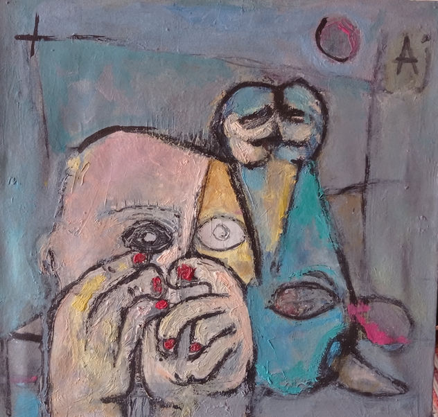 MAN AND COW