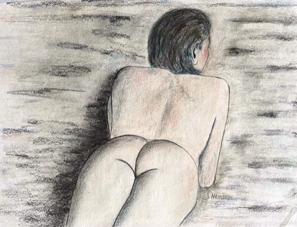 Sur la plage Pencil