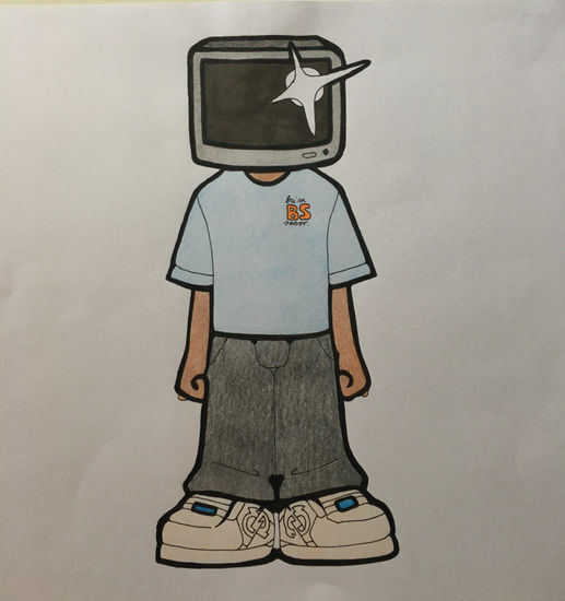 TV head Lápiz