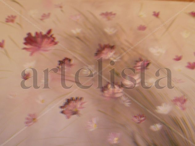 viento sur Oil Canvas Floral Painting