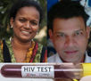 Hiv aids patient in...