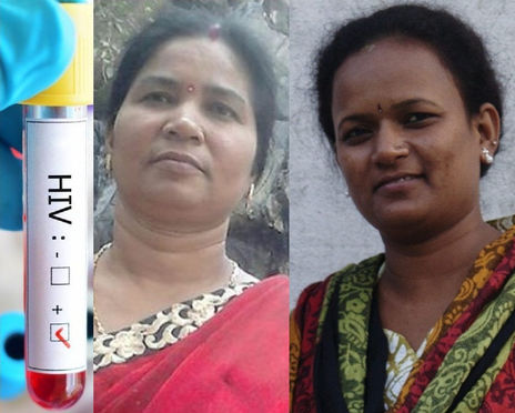 Hiv aids patient in...