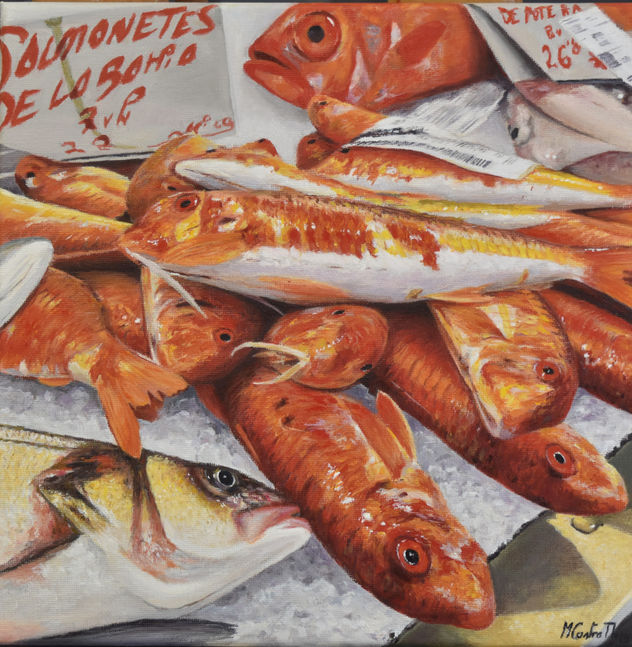 SALMONETES EN EL MERCADO
