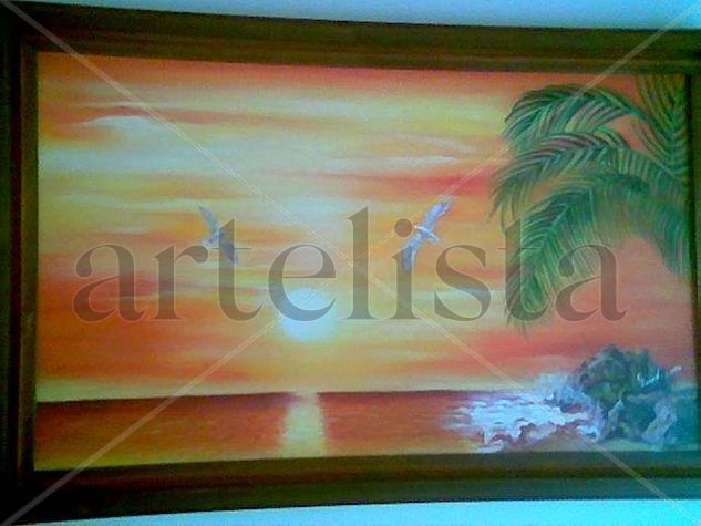 sembrar el futuro Oil Canvas Landscaping