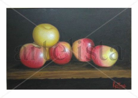 Shining apples