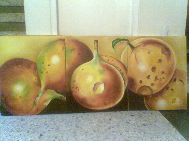 serie granadillas y cafe Oil Canvas Still Life Paintings