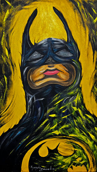 Batman sicoldelico Oil Canvas Others