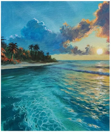 playa Oil Canvas Landscaping