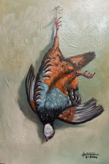 Perdiz muerta Oil Canvas Animals