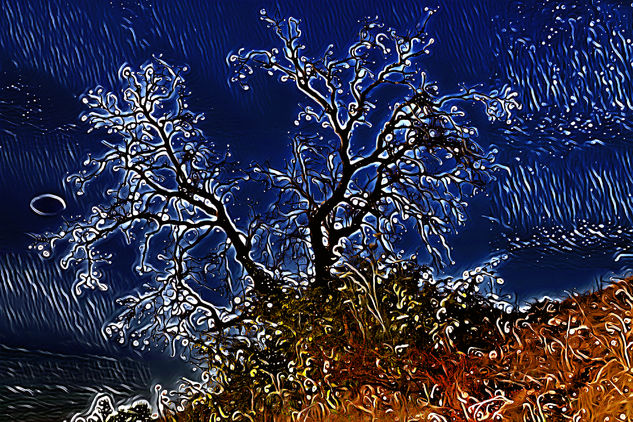 Arbol 1 Conceptual/Abstracto Color (Digital)