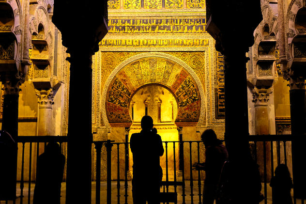 En la mezquita de Cordoba