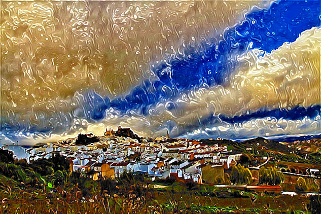 Tormenta en el pueblo Conceptual/Abstract Color (Digital)