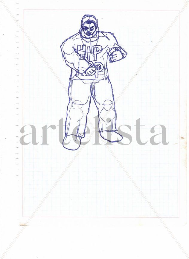 Cantante hip hop estilo americano