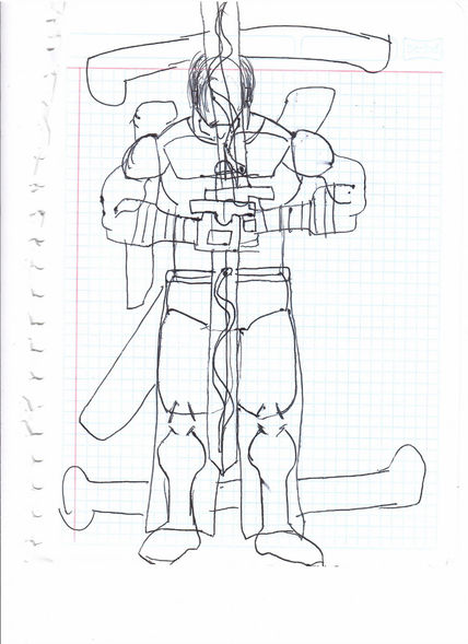 Personaje templario...