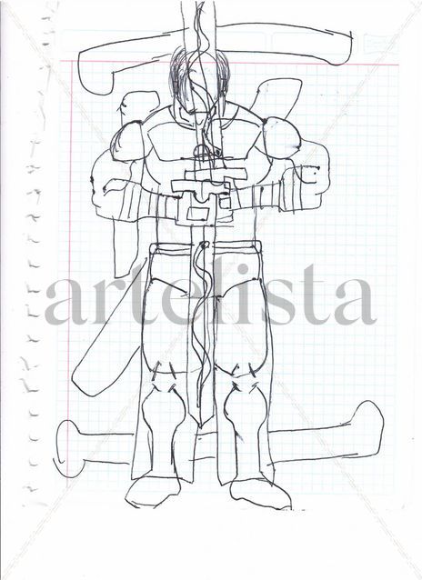 Personaje templario...