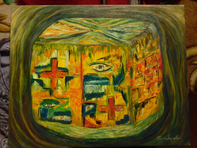 TOCADO INCA CULTURAS DE SURAMERICA Oil Canvas Others