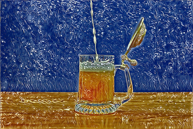 Jarra de cerveza Still lifes Color (Digital)