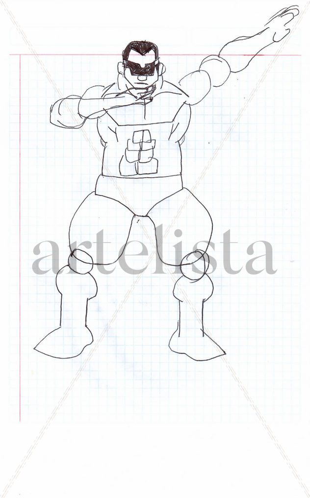 Dibujo Yakuza estilo americano
