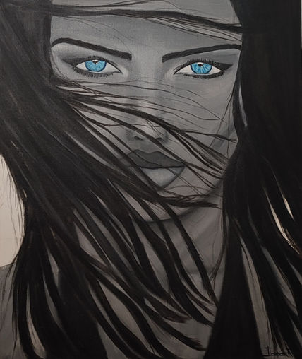 Ojos azules