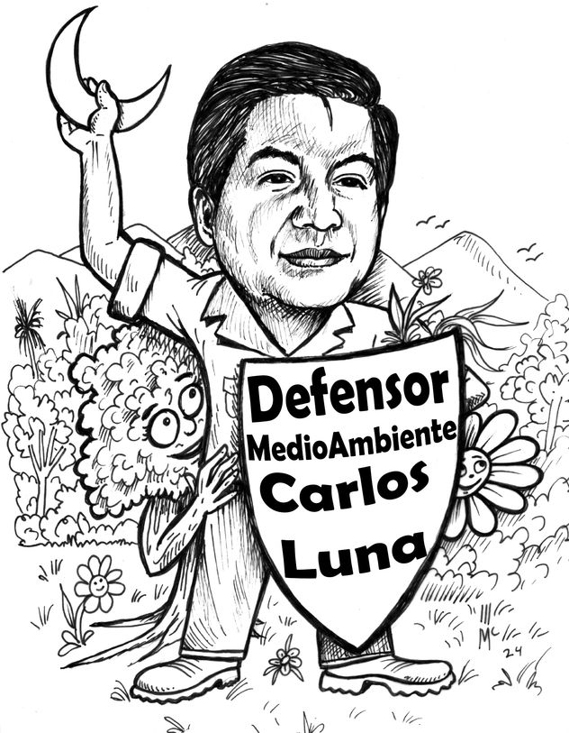 CARLOS LUNA MARTIR AMBIENTALISTA DE HONDURAS.
