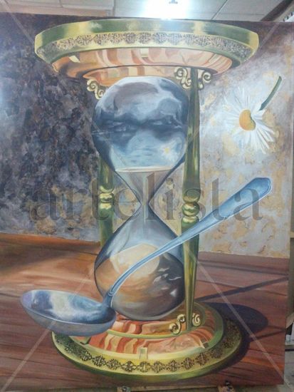 Alegoría del tiempo Oil Canvas Still Life Paintings